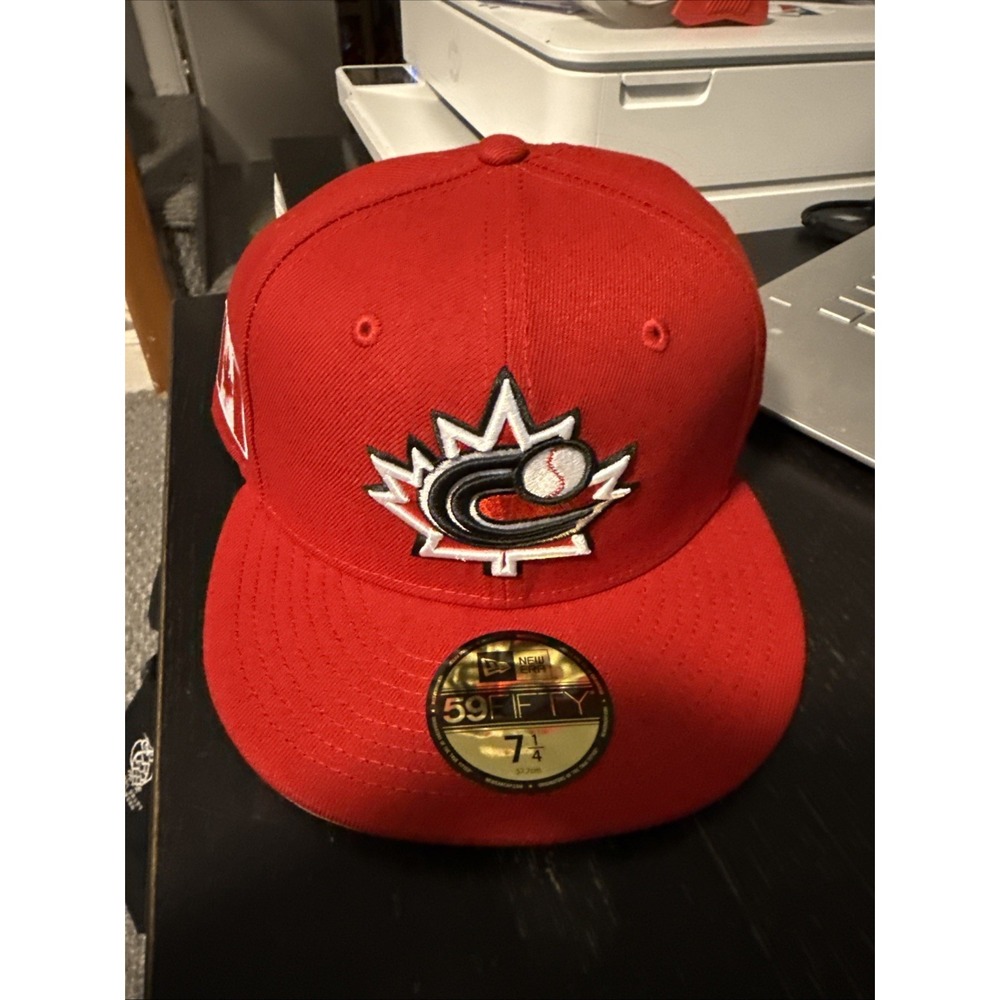 Men's New Era  Red Canada Baseball 2026 World Baseball Classic 59FIFTY Fit 7 1/4